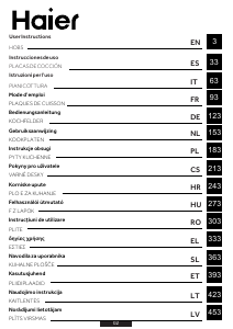 Handleiding Haier HAMTB56IRB1S Kookplaat