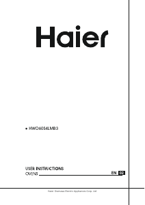 Manual Haier HWO60S7MX6 Oven