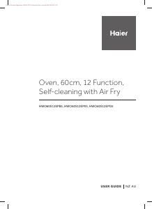 Manual Haier HWO60S12EPX5 Oven