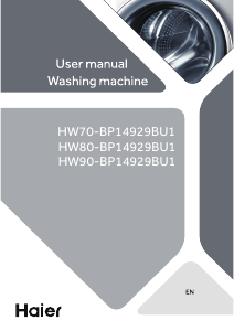 Bedienungsanleitung Haier HW70-BP14929BU1 Waschmaschine