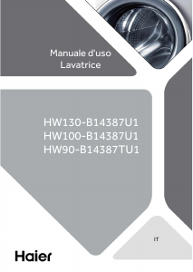 Manuale Haier HW100-B14387U1 Lavatrice