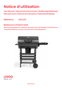Bedienungsanleitung Livoo DOC332 Barbecue