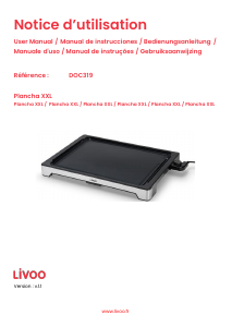 Bedienungsanleitung Livoo DOC319 Tischgrill