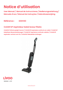 Manual Livoo DOH143 Aspirador