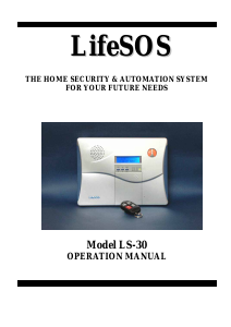 Manual LifeSOS LS-30 Alarm System