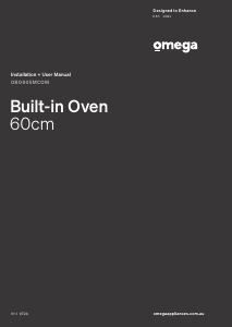 Manual Omega OBO605MCOM Oven