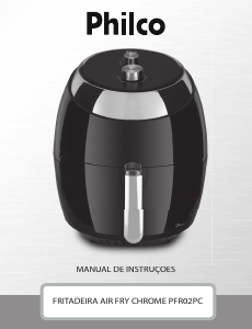 Manual Philco PFR02PC Fritadeira
