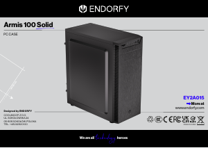 Εγχειρίδιο Endorfy EY2A015 Armis 100 Solid Θήκη υπολογιστών