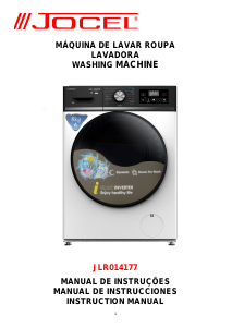 Manual de uso Jocel JLR014177 Lavadora