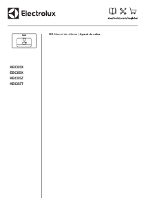 Manual Electrolux KBC85Z Cafetieră