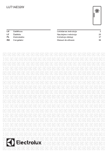 Rokasgrāmata Electrolux LUT1AE32W Saldētava