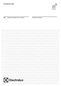 Manual Electrolux EW9W161BC Mașină de spalat cu uscator