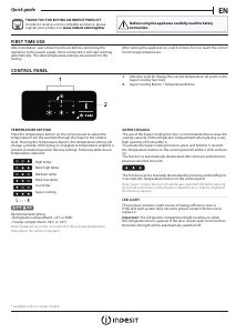 Manual Indesit LI8 S1E W Fridge-Freezer