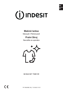 Priročnik Indesit IM 864 MY TIME EE Pralni stroj