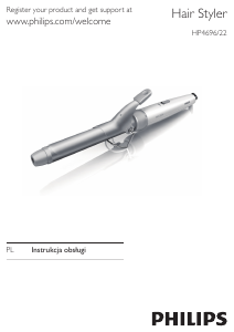 Instrukcja Philips HP4696 Lokówka