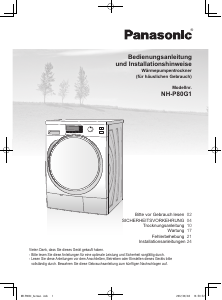 Bedienungsanleitung Panasonic NH-P80-G1 Trockner