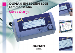 Käyttöohje Ouman EH-800B Termostaatti