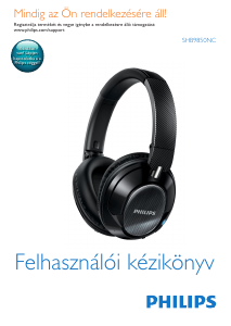 Használati útmutató Philips SHB9850NC Fejhallgató
