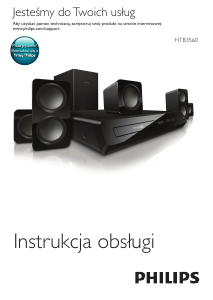 Instrukcja Philips HTB3560 Zestaw kina domowego