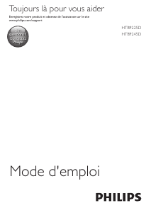 Mode d’emploi Philips HTB9245D Système home cinéma