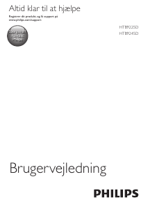 Brugsanvisning Philips HTB9245D Hjemmebiosystem