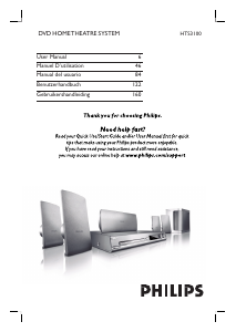 Manual Philips HTS3100 Home Theater System