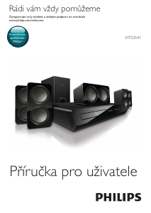 Manuál Philips HTS3541 Domácí kino