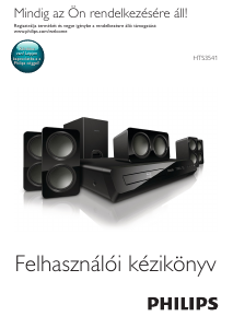 Használati útmutató Philips HTS3541 Házimozi-rendszer