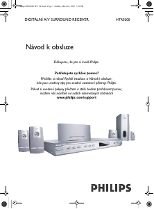Manuál Philips HTS5700R Domácí kino