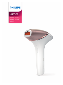 Vadovas Philips BRI950 Lumea IPL įrenginys