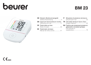 Mode d’emploi Beurer BM 23 Tensiomètre