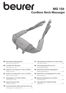 Manual de uso Beurer MG 154 Masajeador