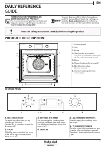 Mode d’emploi Hotpoint-Ariston FA3 544 C BL HA Four