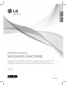 Manual de uso LG WT1101CW Lavadora