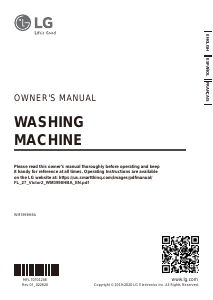 Manual LG WM3998HBA Washing Machine