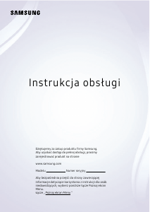 Instrukcja Samsung QE55Q77DAT Telewizor LED