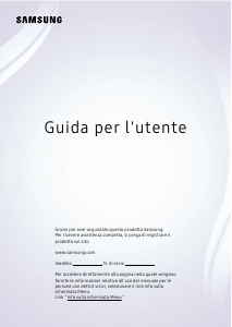 Manuale Samsung QE55QN88DBT LED televisore