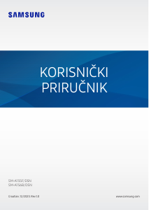 Priručnik Samsung SM-A155F/DSN Galaxy A Mobilni telefon