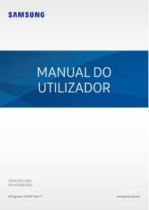 Manual Samsung SM-A155F/DSN Galaxy A Telefone celular