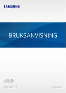 Bruksanvisning Samsung SM-A156B/DSN Galaxy A Mobiltelefon