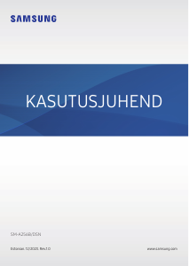 Kasutusjuhend Samsung SM-A256B/DSN Galaxy A25 Mobiiltelefon