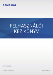 Használati útmutató Samsung SM-A256B/DSN Galaxy A25 Mobiltelefon