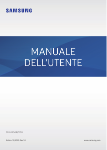 Manuale Samsung SM-A256B/DSN Galaxy A25 Telefono cellulare