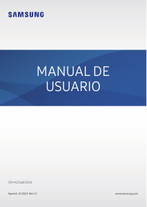 Manual de uso Samsung SM-A256B/DSN Galaxy A25 Teléfono móvil