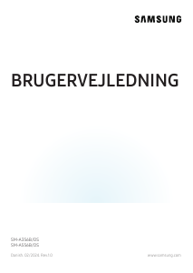 Brugsanvisning Samsung SM-A356B/DS Galaxy A Mobiltelefon