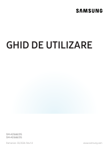 Manual Samsung SM-A356B/DS Galaxy A Telefon mobil