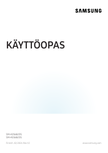 Käyttöohje Samsung SM-A556B/DS Galaxy A Matkapuhelin