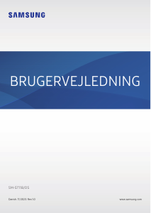 Brugsanvisning Samsung SM-S711B/DS Galaxy S Mobiltelefon