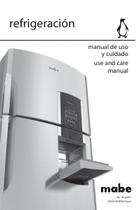 Manual de uso Mabe RMT1540X Frigorífico combinado