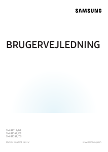 Brugsanvisning Samsung SM-S921B/DS Galaxy S Mobiltelefon